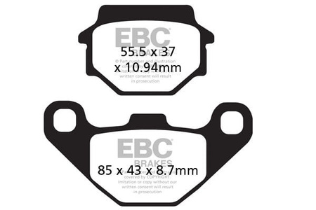Klocki Hamulcowe EBC FA372R