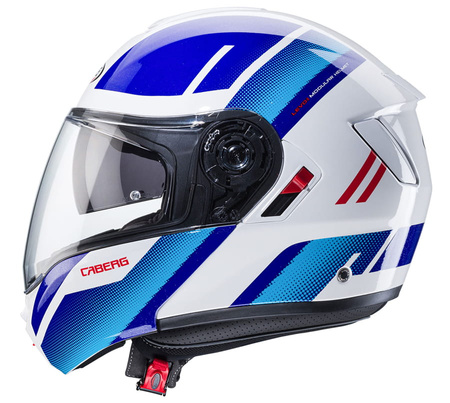 Kask Szczękowy Caberg Levo X Manta White Blue