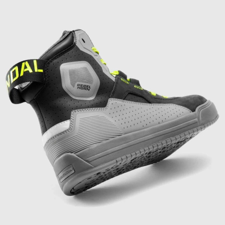 Buty miejskie motocyklowe REBELHORN VANDAL II BLACK/GREY/YELLOW