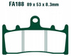 Klocki Hamulcowe EBC FA188HH