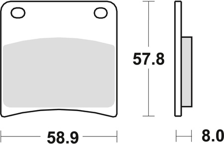 Klocki Hamulcowe TRW MCB591