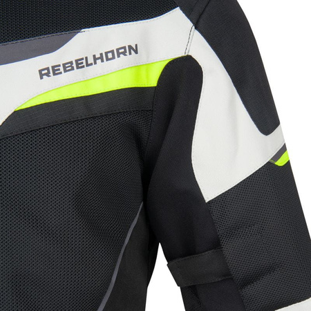Męska Kurtka Rebelhorn Flux Black Ice Fluo