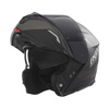 Kask Szczękowy Motocyklowy NOX N968 ULTRA BLACK TITAN MATT