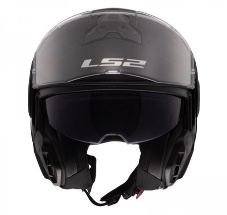 Kask Motocyklowy Szczękowy LS2 FF910 ADVANT II SOLID BLACK MATT