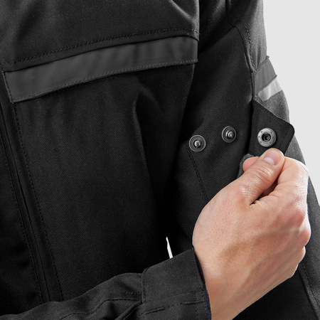 Kurtka Tekstylna Motocyklowa OZONE NEO BLACK