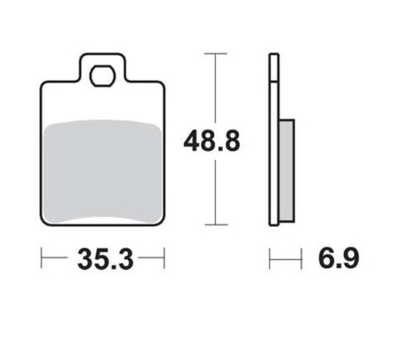Klocki Hamulcowe TRW MCB695EC