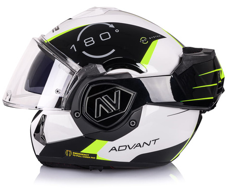 Kask Szczękowy LS2 FF906 Advant Codex White Black