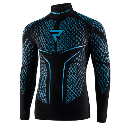 Koszulka Termoaktywna Rebelhorn Therm II LS Black Blue
