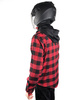 Koszula Motocyklowa WOLF LS02 HOOD RED
