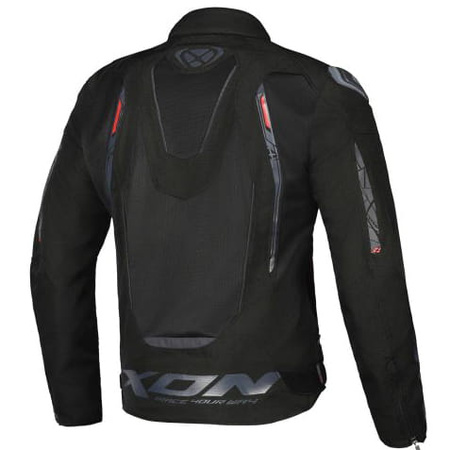 Kurtka Motocyklowa Tekstylna IXON M-Apocalypse Black