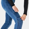 Damskie Jeansy Motocyklowe SHIMA ZENITH BLUE dżinsowe niebieski