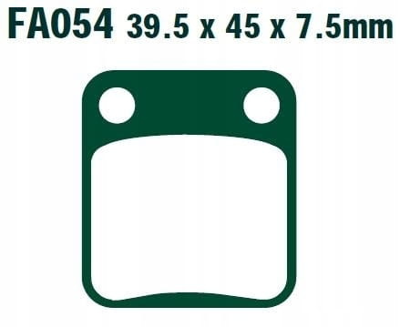 Klocki Hamulcowe EBC FA054TT