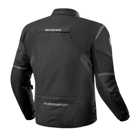 Kurtka Motocyklowa Męska SHIMA RUSH 2.0 BLACK