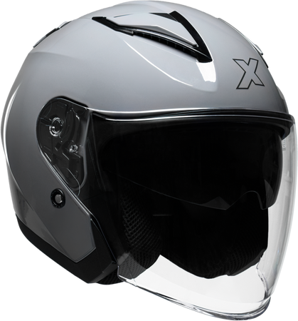Kask Motocyklowy Otwarty ROXAR ORLANDO EVO szary