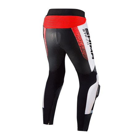 Spodnie Motocyklowe Męskie SHIMA STR 2.0 WHITE RED