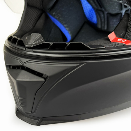 Kask Młodzieżowy Apex FI100 JNR SOLID MATT czarny matowy