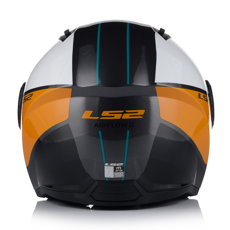 Kask Motocyklowy Otwarty LS2 OF616 AIRFLOW II COVER WHITE BROWN
