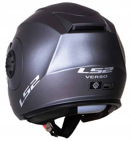 Kask Otwarty LS2 OF570 Verso Solid Titanium Mat