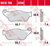 Klocki Hamulcowe TRW MCB786