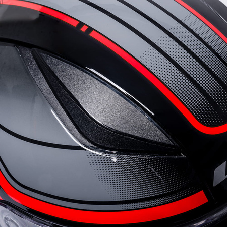 Kask Integralny LS2 FF353 Rapid II Circuit Black Red