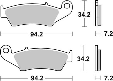 Klocki Hamulcowe SBS 694RSI