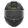 Kask Integralny Motocyklowy NOX N304 CARVER BLACK YELLOW FLUO