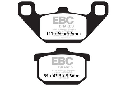 Klocki Hamulcowe EBC FA085HH