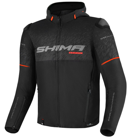 Kurtka Motocyklowa z Membraną SHIMA DRIFT+ BLK