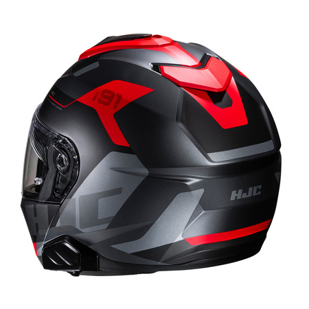 Kask Szczękowy Motocyklowy HJC I91 CARST BLACK RED