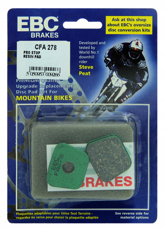EBC KLOCKI ROWEROWE CFA278 ORGANICZNE