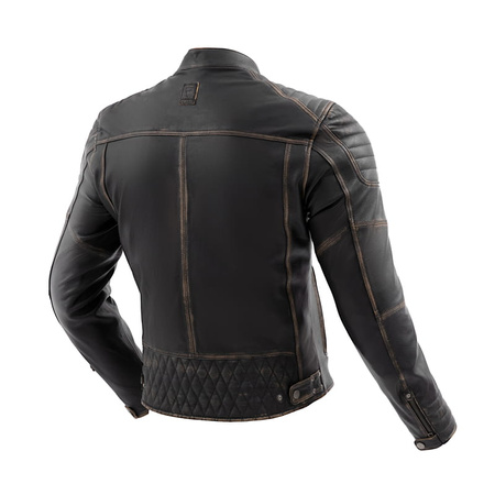 Kurtka Skórzana Motocyklowa REBELHORN HUNTER II Vintage brown