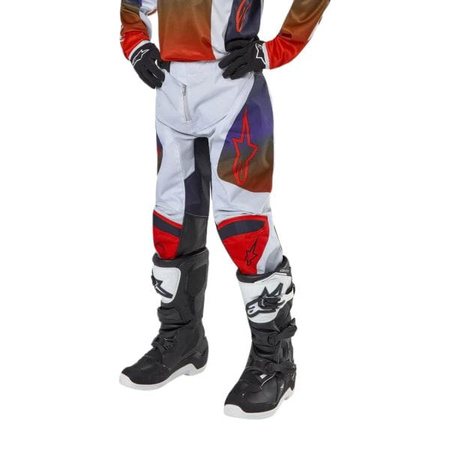 Spodnie Alpinestars MX Youth Racer Grey/Blue/Orange Dziecięce