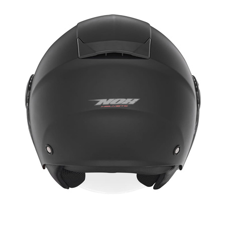 Kask Otwarty Jet NOX N181 Z Blendą Black Mat