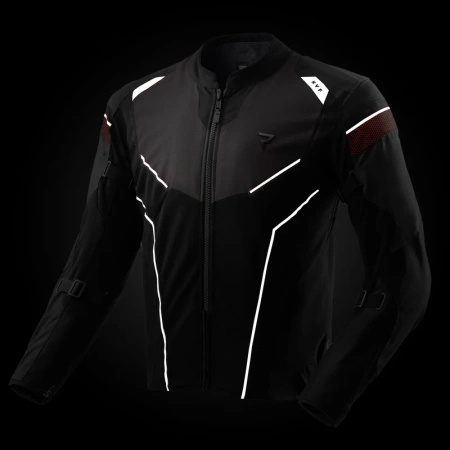 Kurtka tekstylna motocyklowa REBELHORN HIFLOW V BLACK RED