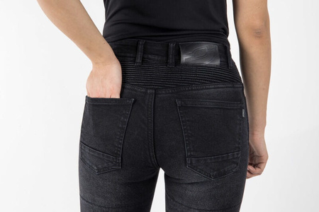 Spodnie Damskie Ozone Agness II Washed Black
