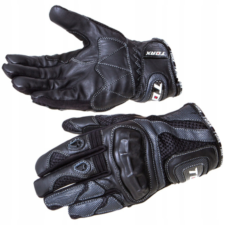 TORX KRÓTKIE WYGODNE RĘKAWICE MASTER SKÓRA S