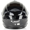 Kask Motocyklowy Otwarty LS2 OF618 VERSO II SOLID BLACK GLOSS