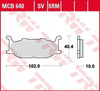 Klocki Hamulcowe TRW MCB640SV