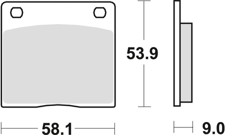Klocki Hamulcowe TRW MCB73