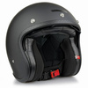 Kask Otwarty Apex JI100 SOLID MATT czarny matowy
