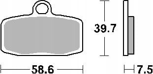Klocki Hamulcowe SBS 885SI
