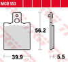 Klocki Hamulcowe TRW MCB553