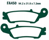 Klocki Hamulcowe EBC FA450TT