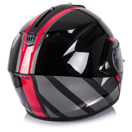 Kask Szczękowy HJC C91 Tero Black Red