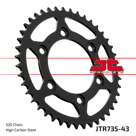 Zębatka Tylna JT JTR735.43