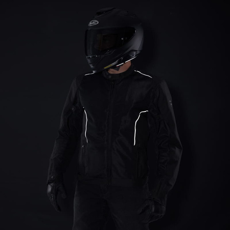 Kurtka Tekstylna Rebelhorn WAVE-TJ Black