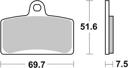 Klocki Hamulcowe SBS 189MS