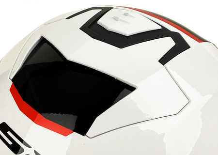 Kask Otwarty LS2 OF618 VERSO II AIR white blue red 
