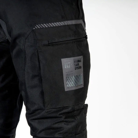 Spodnie Tekstylne Ozone Flow Black