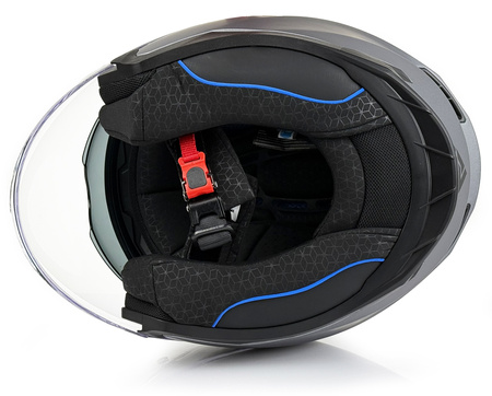 Kask Otwarty Apex JI200 SOLID TITAN blenda